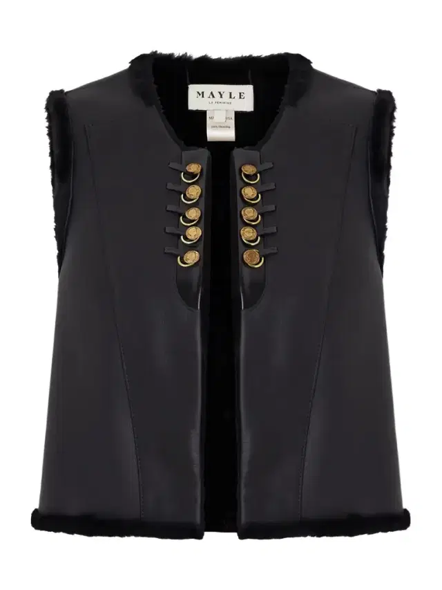 Yves Shearling Vest Yves Shearling Vest
