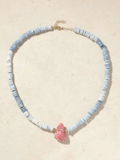 JIA JIA Aurora Gold, Rhodochrosite And Opal Necklace | Thumbnail 4 JIA JIA Aurora Gold, Rhodochrosite And Opal Necklace | Thumbnail 4