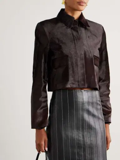 Nour Hammour Bleeker Cow Hair Jacket | Thumbnail 3 Nour Hammour Bleeker Cow Hair Jacket | Thumbnail 3