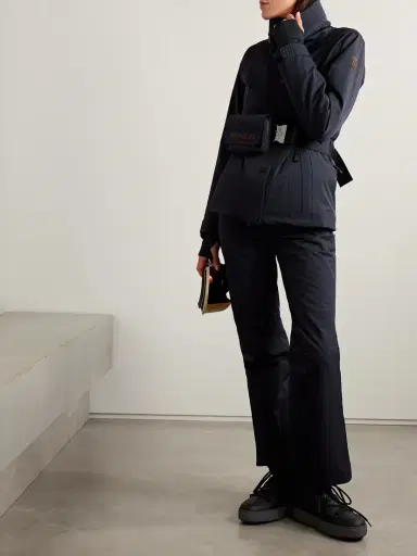 Moncler Grenoble Hainets Belted Stretch-twill Ski Jacket | Thumbnail 2 Moncler Grenoble Hainets Belted Stretch-twill Ski Jacket | Thumbnail 2