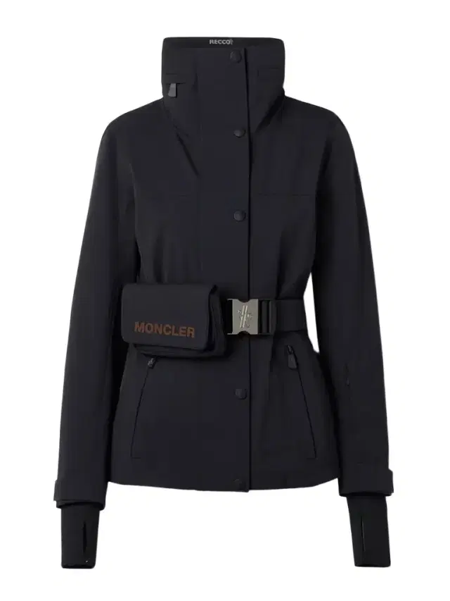 Moncler Grenoble Hainets Belted Stretch-twill Ski Jacket