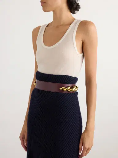 Alaïa Embellished Leather Waist Belt | Thumbnail 2 Alaïa Embellished Leather Waist Belt | Thumbnail 2