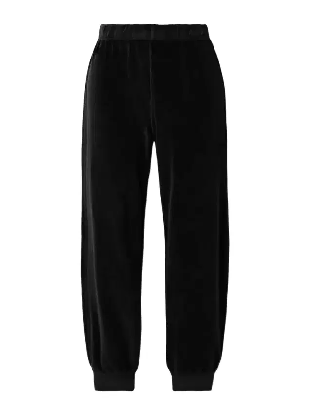 Tinos Cotton-blend Velour Track Pants