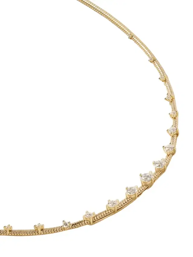 18-karat Gold Diamond Necklace