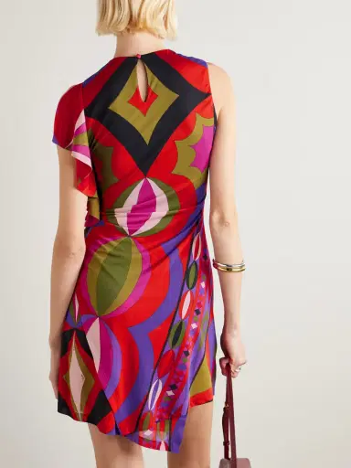 PUCCI Printed Jersey Mini Dress | Thumbnail 3 PUCCI Printed Jersey Mini Dress | Thumbnail 3