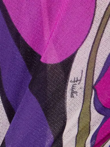 PUCCI Printed Tulle Blouse | Thumbnail 4 PUCCI Printed Tulle Blouse | Thumbnail 4