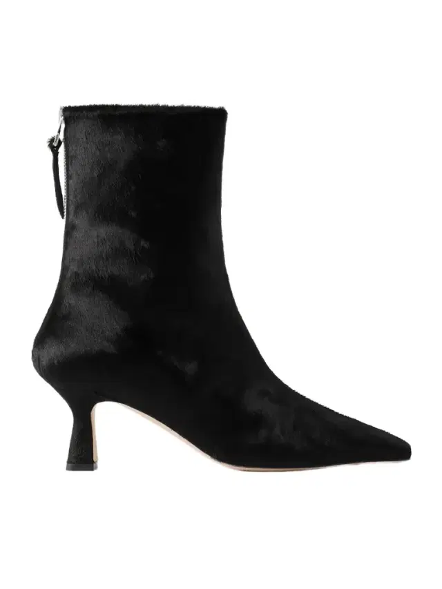 Elina Pony Hair Ankle Boots