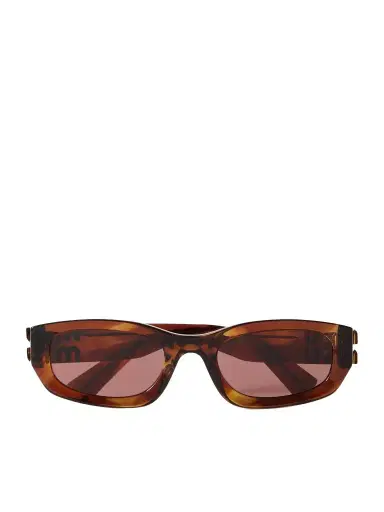 Miu Miu Eyewear Glimpse Cat-eye Tortoiseshell Acetate Sunglasses | Thumbnail 1 Miu Miu Eyewear Glimpse Cat-eye Tortoiseshell Acetate Sunglasses | Thumbnail 1