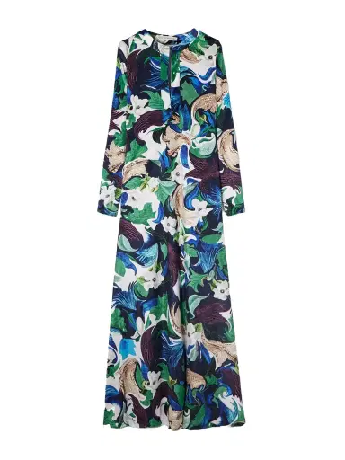 Mary Katrantzou Carrington Printed Jersey Maxi Dress | Thumbnail 1 Mary Katrantzou Carrington Printed Jersey Maxi Dress | Thumbnail 1