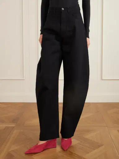 Alaïa 75 Suede Point-toe Wedge Mules | Thumbnail 2 Alaïa 75 Suede Point-toe Wedge Mules | Thumbnail 2