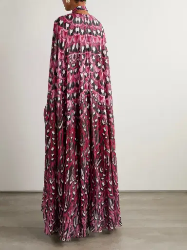Mary Katrantzou Printed Chiffon Gown | Thumbnail 3