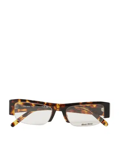 Miu Miu Eyewear Vedette Square-frame Tortoiseshell Acetate Sunglasses | Thumbnail 1 Miu Miu Eyewear Vedette Square-frame Tortoiseshell Acetate Sunglasses | Thumbnail 1