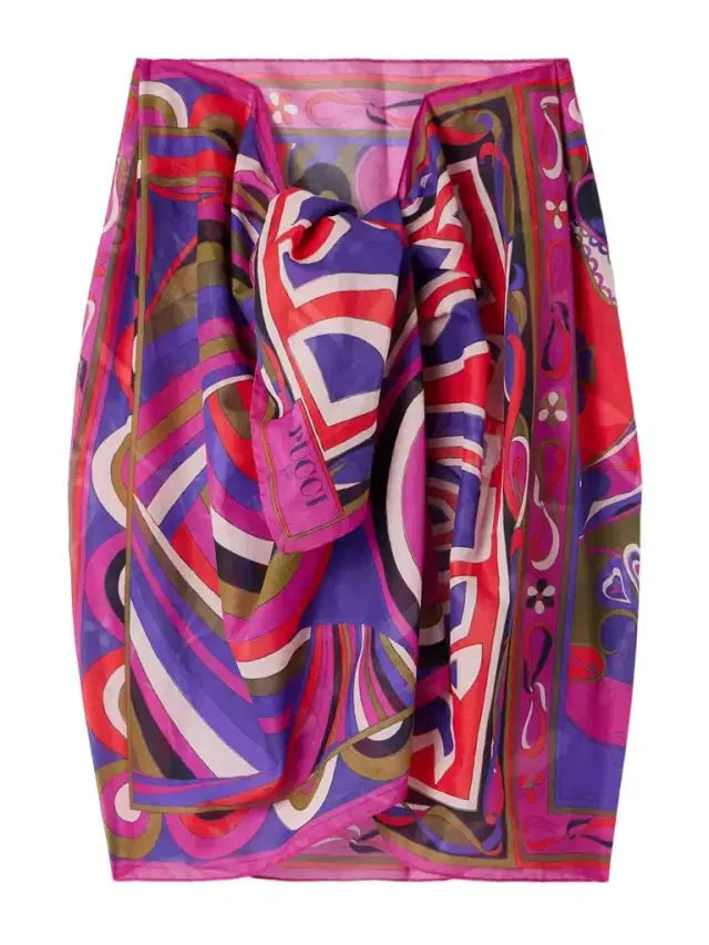 PUCCI Printed Cotton-voile Pareo