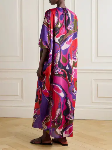 PUCCI Printed Cotton-voile Kaftan | Thumbnail 3 PUCCI Printed Cotton-voile Kaftan | Thumbnail 3