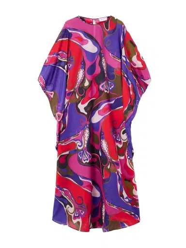 PUCCI Printed Cotton-voile Kaftan | Thumbnail 1 PUCCI Printed Cotton-voile Kaftan | Thumbnail 1