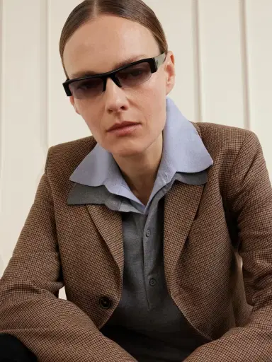 Miu Miu Eyewear Vedette Square-frame Acetate Sunglasses Glasses | Thumbnail 2