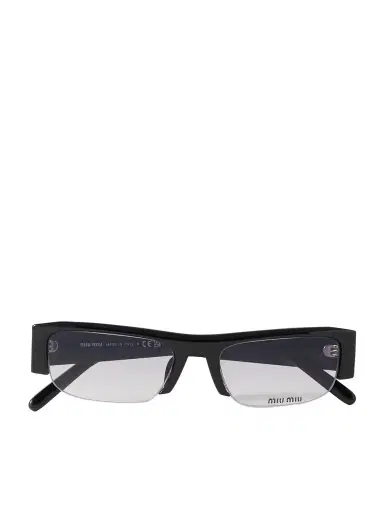 Miu Miu Eyewear Vedette Square-frame Acetate Sunglasses Glasses | Thumbnail 1