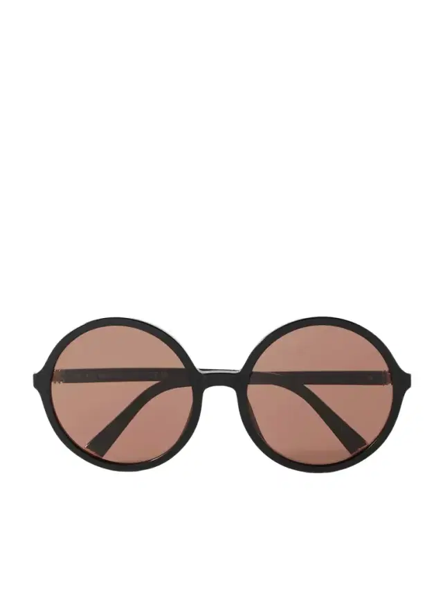 Miu Miu Eyewear Round-frame Acetate Sunglasses