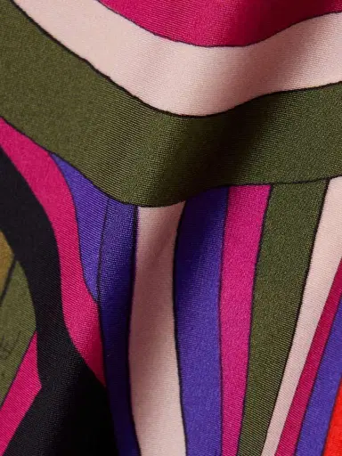 PUCCI One-shoulder Embellished Printed Swimsuit | Thumbnail 4 PUCCI One-shoulder Embellished Printed Swimsuit | Thumbnail 4