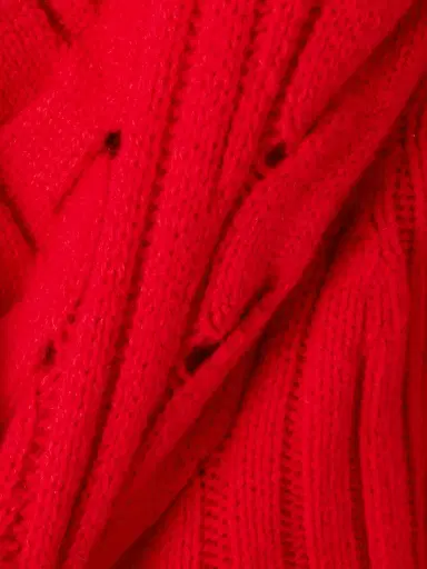 McQueen Ribbed And Cable-knit Wool And Cashmere-blend ini Dress | Thumbnail 4