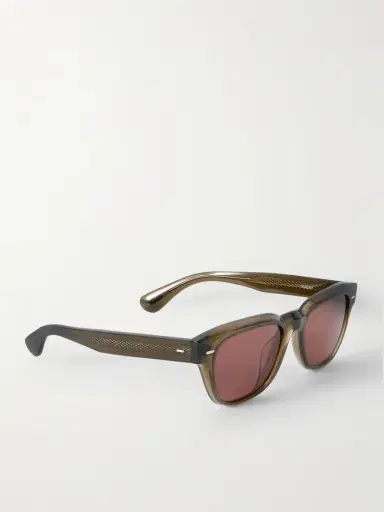 Oliver Peoples Rueny D-frame Acetate Sunglasses | Thumbnail 3