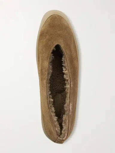 Le Monde Béryl Shearling-lined Suede Ballet Flats | Thumbnail 5 Le Monde Béryl Shearling-lined Suede Ballet Flats | Thumbnail 5