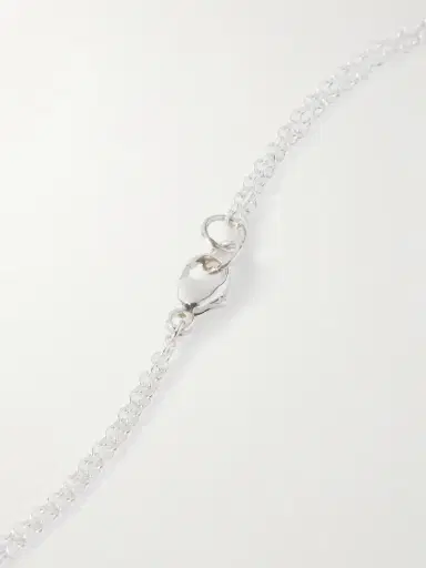 AGMES Teneille Recycled Sterling Silver Pearl Necklace | Thumbnail 3