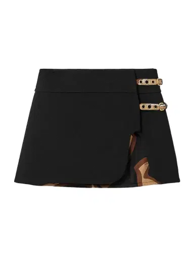 PUCCI Buckled Wool Mini Skirt | Thumbnail 1 PUCCI Buckled Wool Mini Skirt | Thumbnail 1