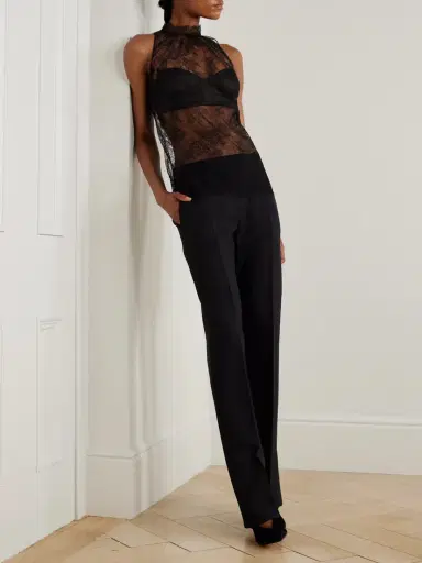 Alexander McQueen Scalloped Lace Top | Thumbnail 2