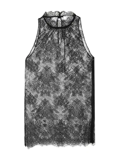 Alexander McQueen Scalloped Lace Top | Thumbnail 1