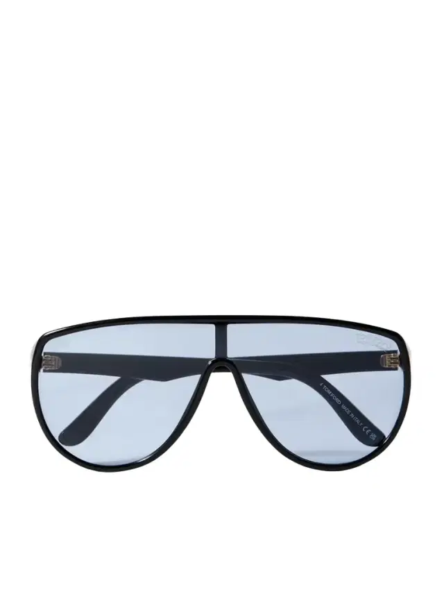 Achilles Aviator-style Acetate Sunglasses
