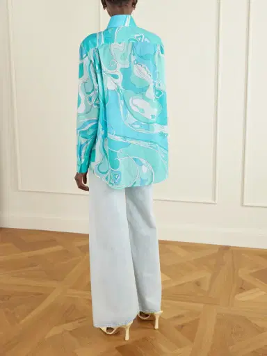 PUCCI Printed Cotton-muslin Shirt | Thumbnail 4 PUCCI Printed Cotton-muslin Shirt | Thumbnail 4
