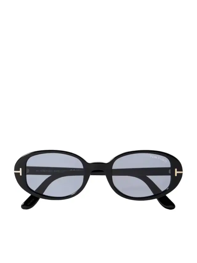 Tom Ford Iggy Oval-frame Acetate Sunglasses