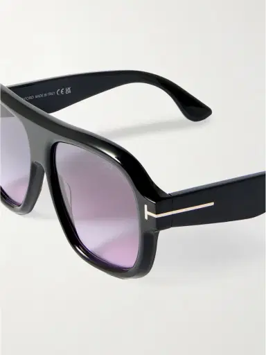 Tom Ford Rhonda Aviator-style Acetate Sunglasses | Thumbnail 4