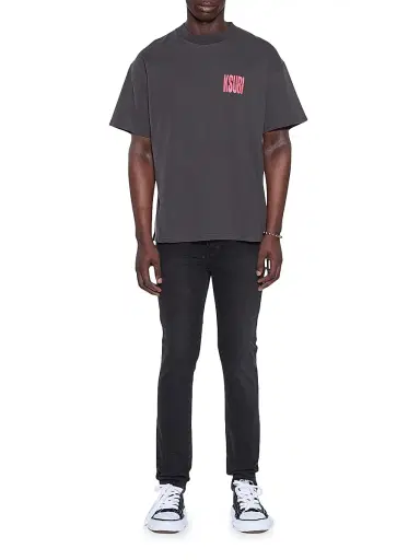 Ksubi Men's Panthera Ekcess Oversized T-Shirt - Black | Thumbnail 2
