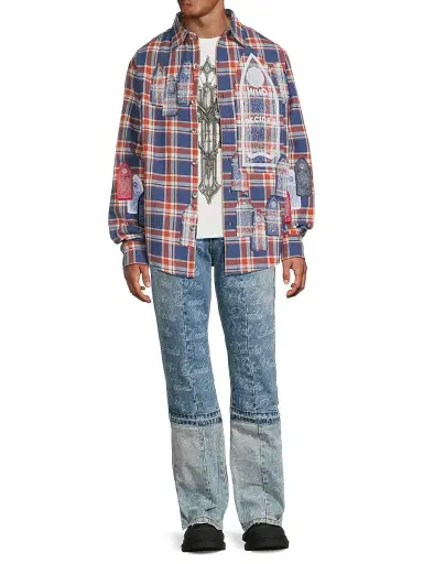 Who Decides War Men's Maratre Tapered Jeans - Denim - Size 40 | Thumbnail 2