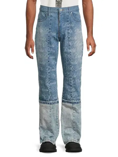 Who Decides War Men's Maratre Tapered Jeans - Denim - Size 40 | Thumbnail 3