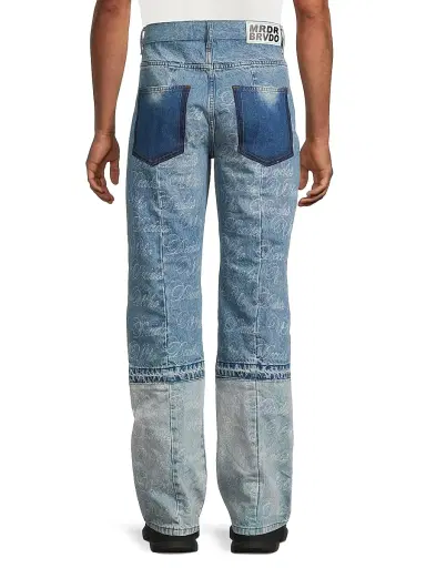 Who Decides War Men's Maratre Tapered Jeans - Denim - Size 40 | Thumbnail 5