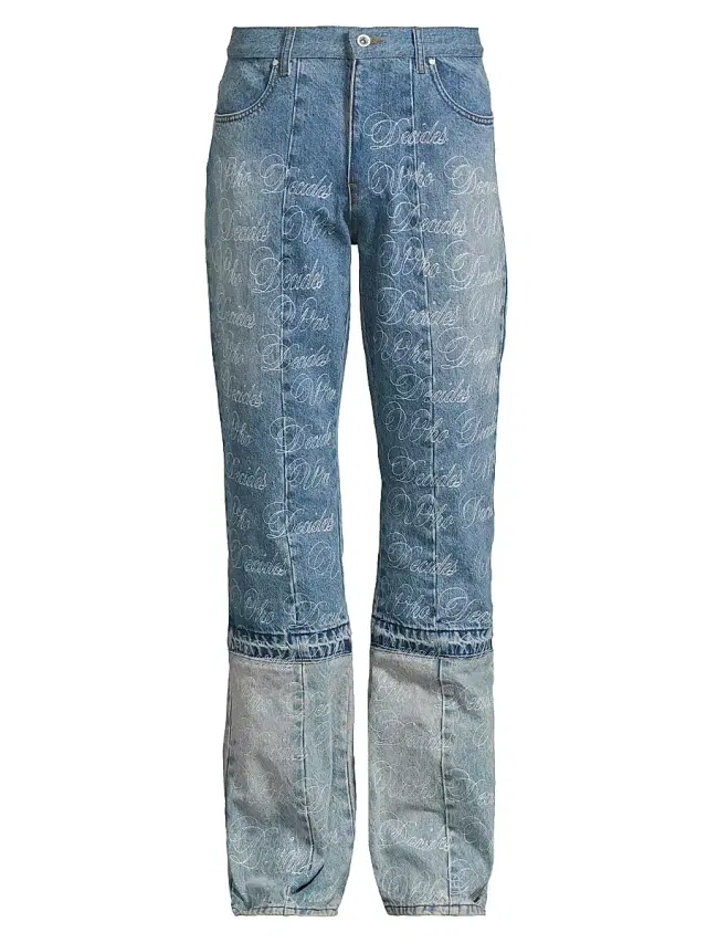 Who Decides War Men's Maratre Tapered Jeans - Denim