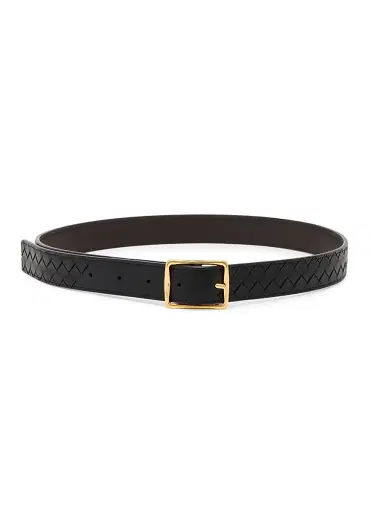 Bottega Veneta Women's Reversible Intrecciato Leather Belt | Thumbnail 1 Bottega Veneta Women's Reversible Intrecciato Leather Belt | Thumbnail 1