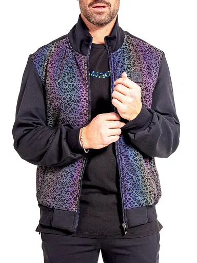 Maceoo Men's Ascension Bomber Jacket - Black - Size XXXXL | Thumbnail 4 Maceoo Men's Ascension Bomber Jacket - Black - Size XXXXL | Thumbnail 4