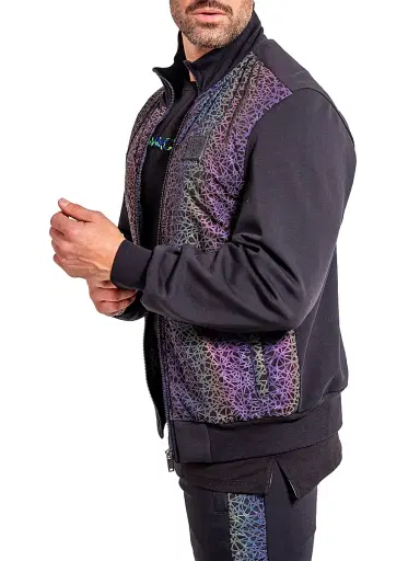 Maceoo Men's Ascension Bomber Jacket - Black - Size XXXXL | Thumbnail 5 Maceoo Men's Ascension Bomber Jacket - Black - Size XXXXL | Thumbnail 5