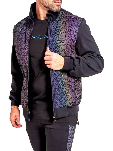 Maceoo Men's Ascension Bomber Jacket - Black - Size XXXXL | Thumbnail 7 Maceoo Men's Ascension Bomber Jacket - Black - Size XXXXL | Thumbnail 7