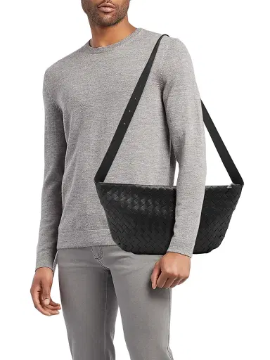 Bottega Veneta Women's Day Intrecciato Leather Sling Bag | Thumbnail 2 Bottega Veneta Women's Day Intrecciato Leather Sling Bag | Thumbnail 2