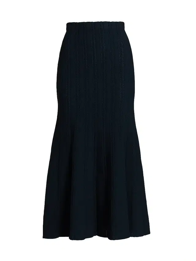 Women's Lyra Rib-Knit Jacquard Maxi Skirt - Navy