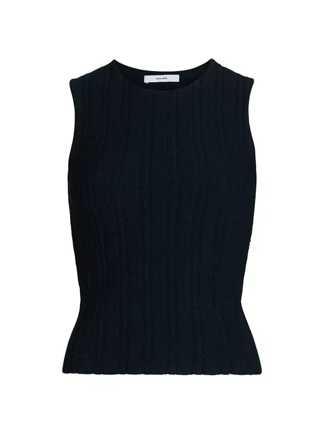 Women's Brynn Jacquard Sleeveless Top - Navy