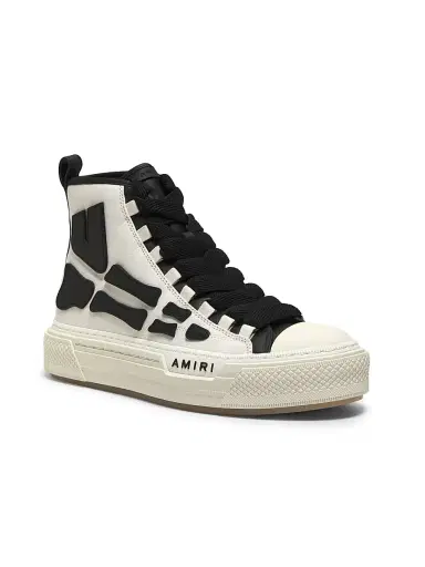 AMIRI Men's Skel Court Hi Sneakers | Thumbnail 2 AMIRI Men's Skel Court Hi Sneakers | Thumbnail 2