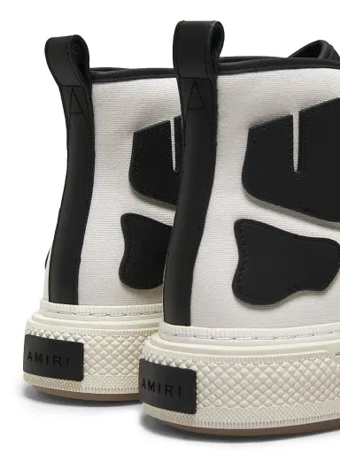 AMIRI Men's Skel Court Hi Sneakers | Thumbnail 3 AMIRI Men's Skel Court Hi Sneakers | Thumbnail 3