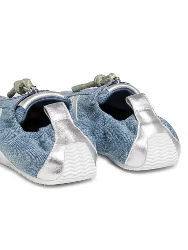 3.1 Phillip Lim Women's On The Go Denim Low-Top Sneakers - Medium Indigo - Size 7 | Thumbnail 3