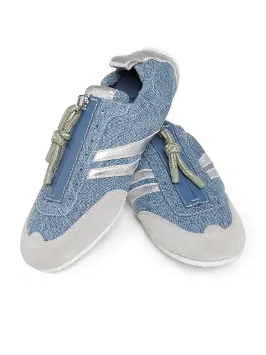 3.1 Phillip Lim Women's On The Go Denim Low-Top Sneakers - Medium Indigo - Size 7 | Thumbnail 6